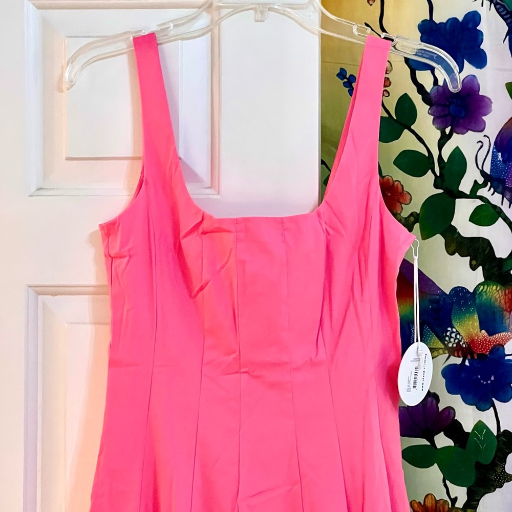 🌺🎉HP🎉🌺 Staud Wells Midi Dress Plumeria - Picture 9 of 16
